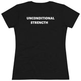 Unconditional Strength Women Fitted Short Sleeve Shirt