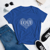 LOVE Women's short sleeve t-shirt